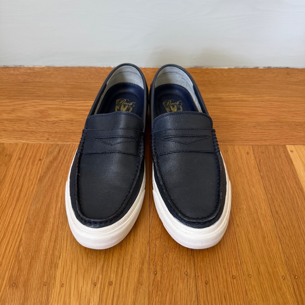 Cole Haan Men's Pinch Weekender Penny Loafer in blue leather